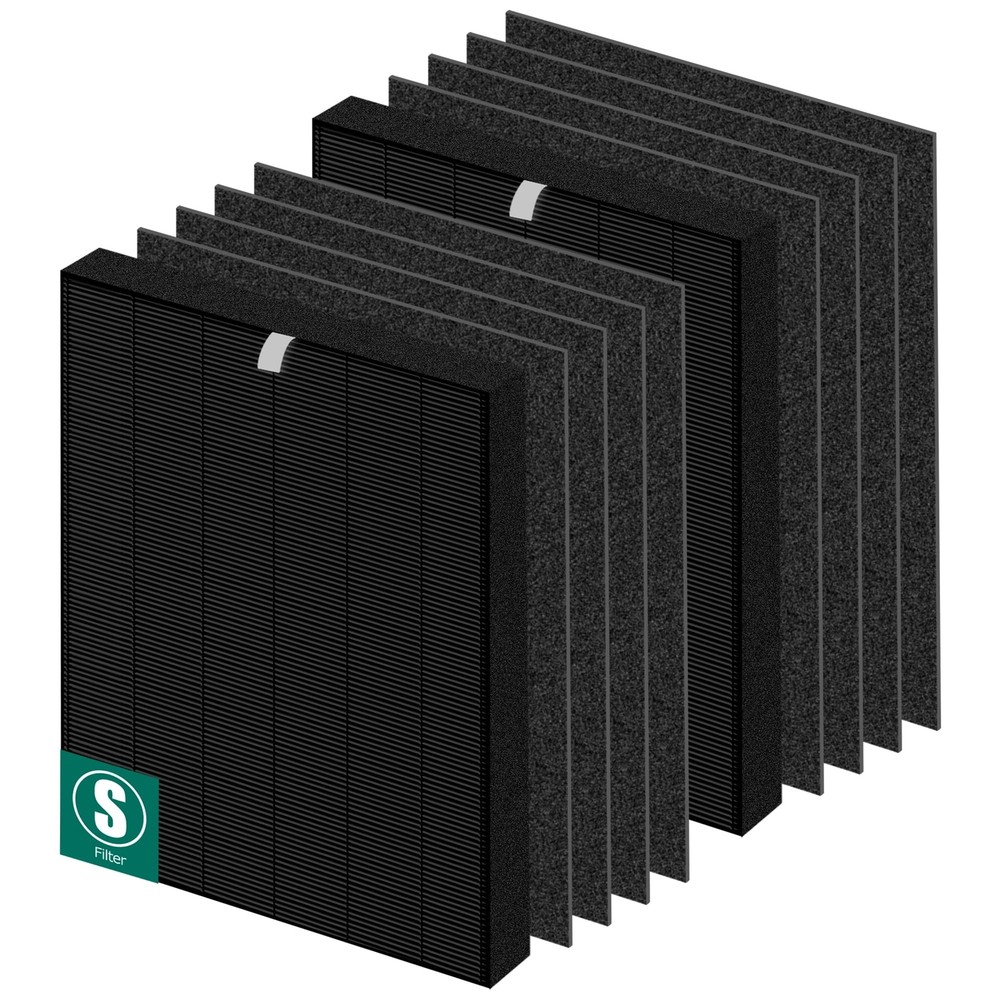 APPLIANCEMATES C545 Replacement Filter S for Winix C545 Air Purifier(Black)