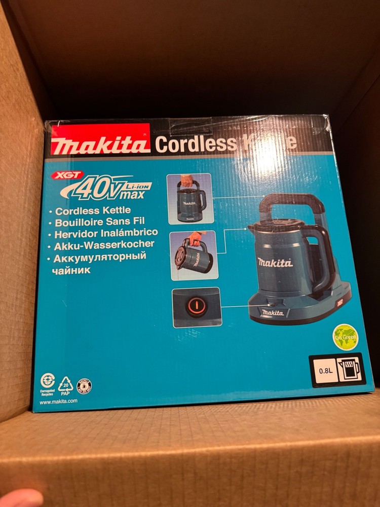 Makita GTK01Z 40V MAX XGT Hot Water Kettle, Bare Tool