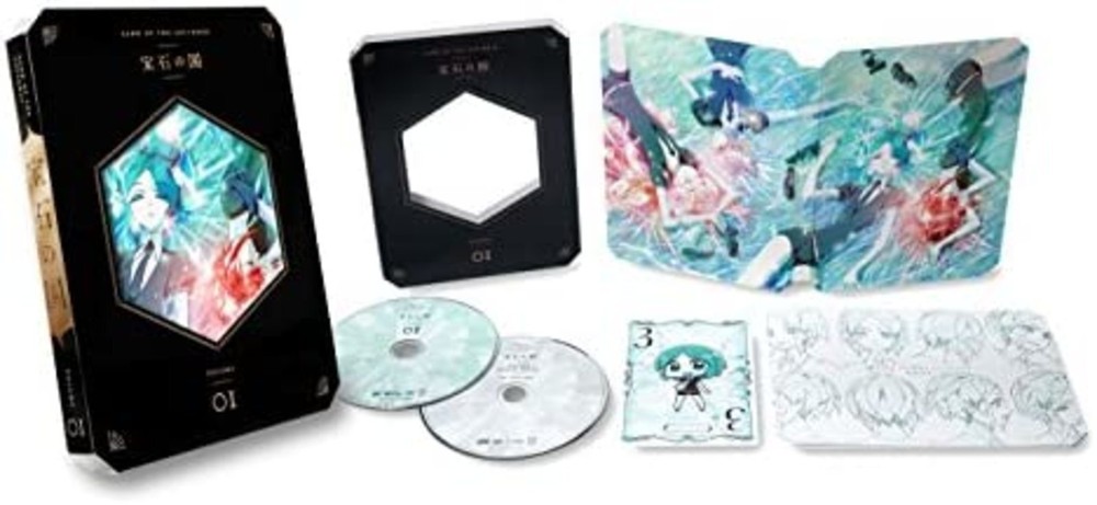 Land of the Lustrous Houseki no Kuni Vol.1 Limited Edition CD Book Blu-ray