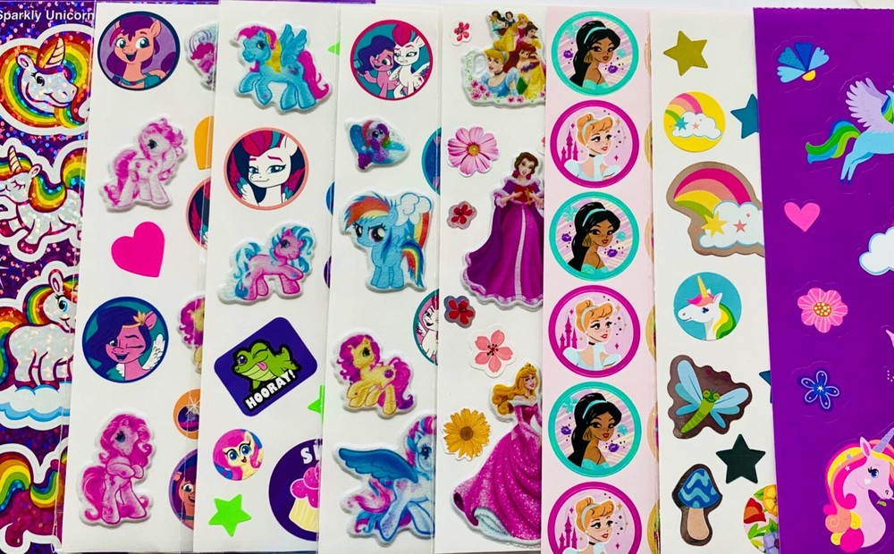 15+ Sticker sheet Pack | CHRISTMAS HOLIDAY Stocking Stuffers Stickers Xmas Gifts