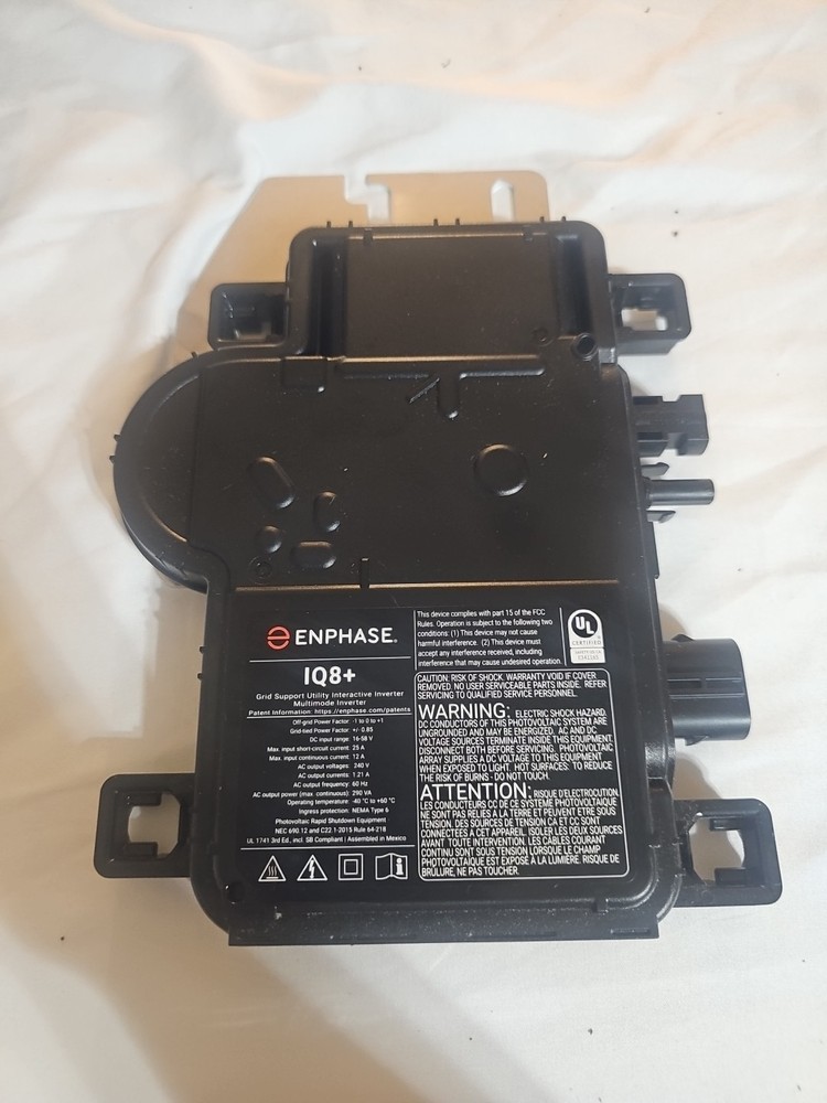 Enphase IQ8+ Microinverter IQ8PLUS-72-M-US Solar Micro Inverter New