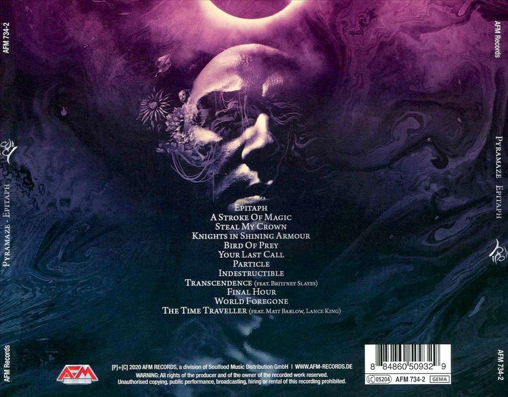 PYRAMAZE EPITAPH NEW CD