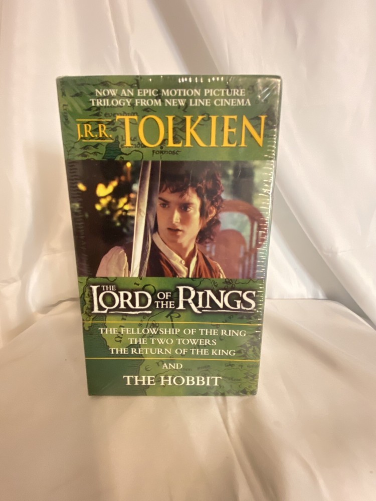 Lord of the Rings and the Hobbit by J. R. R. Tolkien 4 Vol. Box Set  factory s.