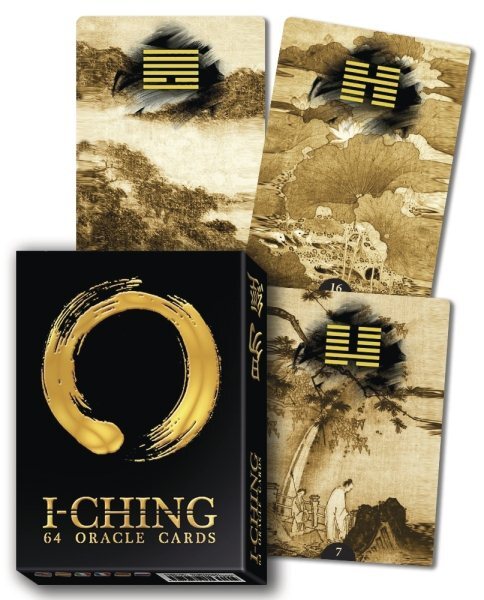 I Ching Oracle Cards, Cards by Weatherstone, Lunaea, Like New Used, Free ship...