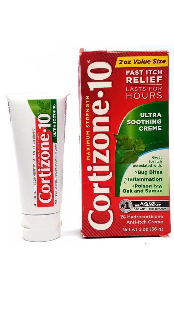 Cortizone 10 Anti-Itch Control Cream Maximum Strength Ultra Soothing 2oz