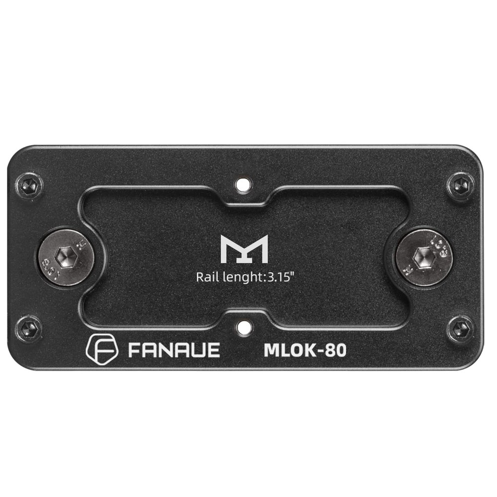 MLok Arca Rail Tripod Mount Adapter Compatiable Arca-Swiss/RRS Dovetail Tripod B