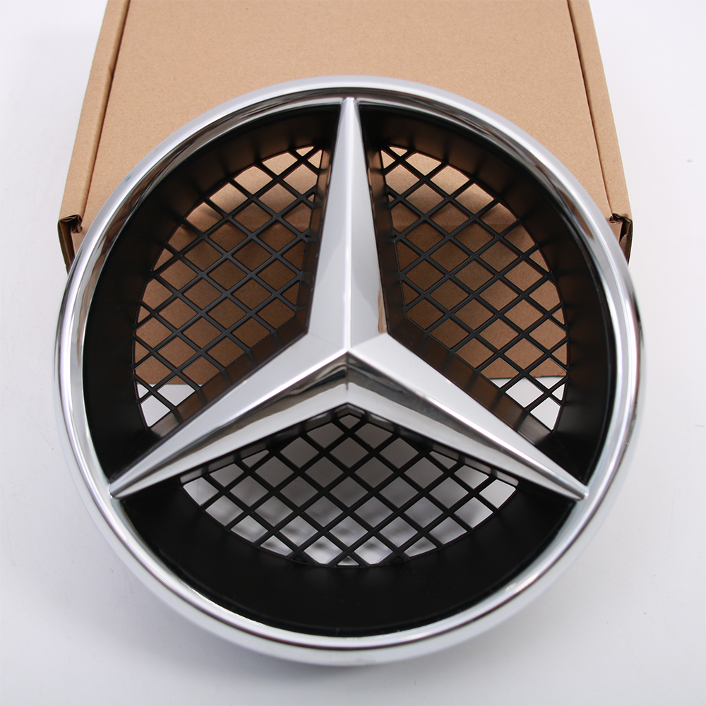 For Mercedes Benz Front Grill Chrome Star Emblem W204 C180 C300 GLK350 2008-13