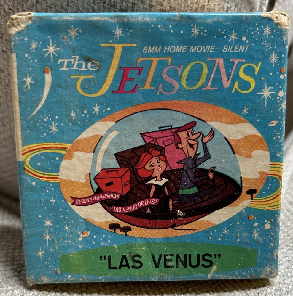 The Jetsons VTG 1965 Screen Gems 8mm Home Movie Silent Las Venus Hanna-Barbera