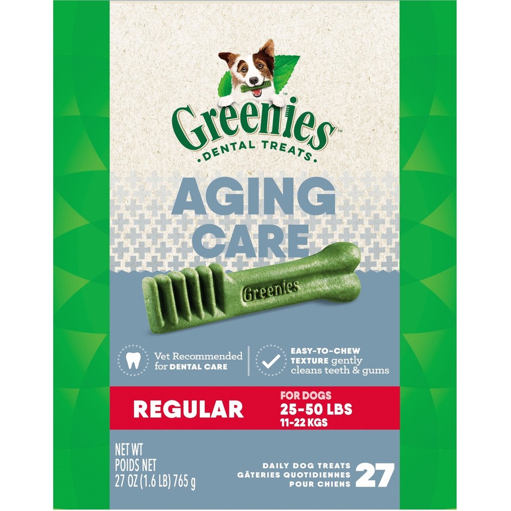 Aging Care Regular Dental Dog Treats, 27 count-image