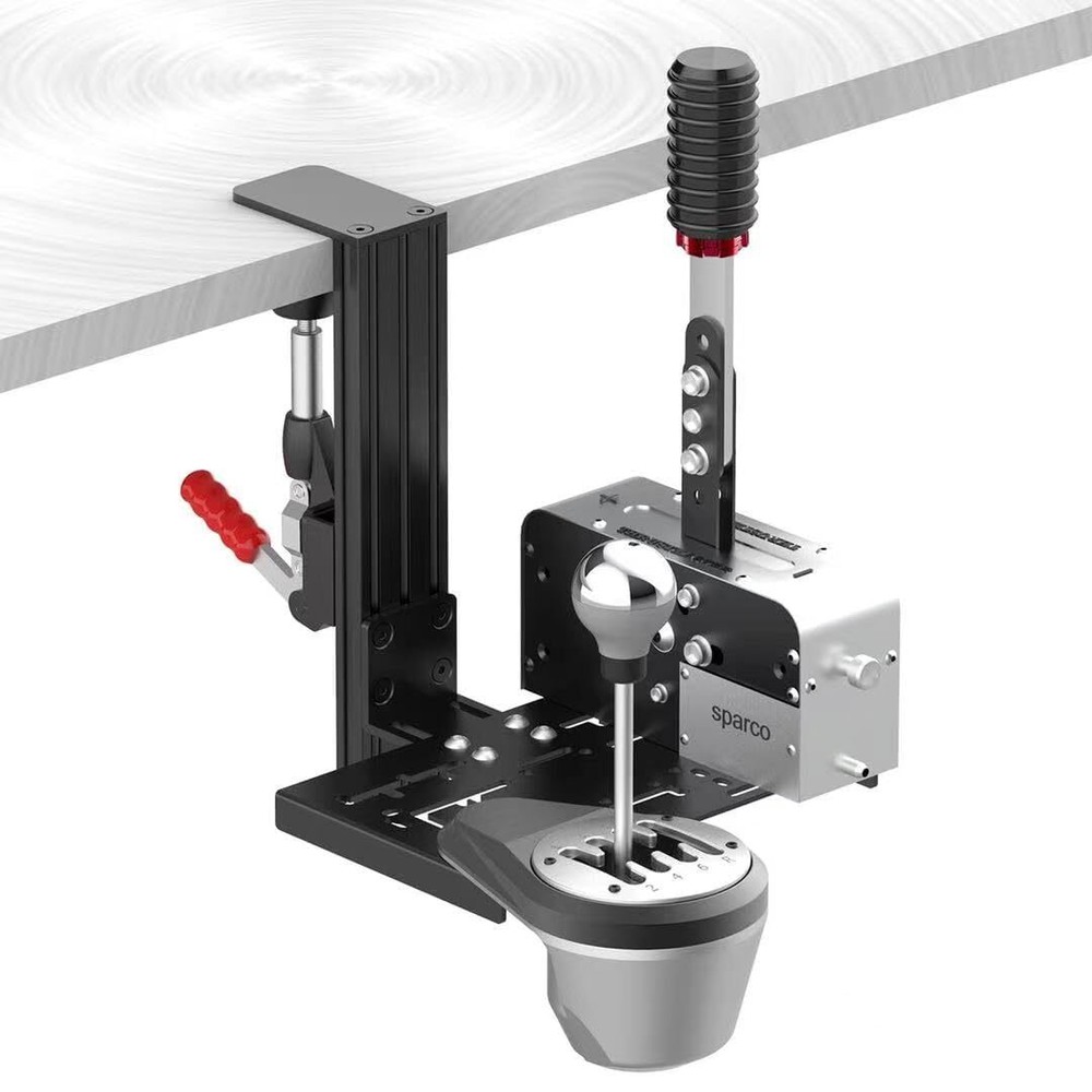 Universal Desk Mount For Racing Sim Shifter & Handbrake Compatible With Logit...