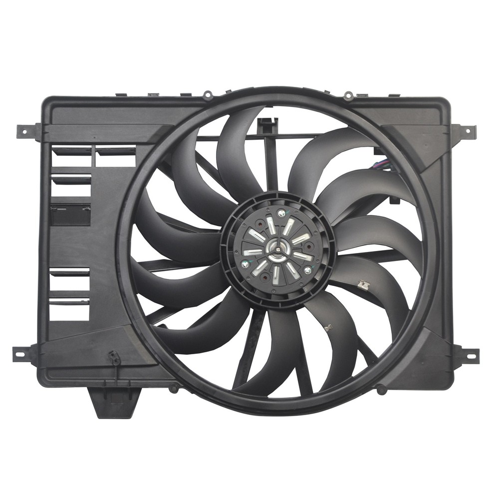Radiator Cooling Fan Assembly For 2018-2020 Land Rover Range Rover Evoque 2.0L