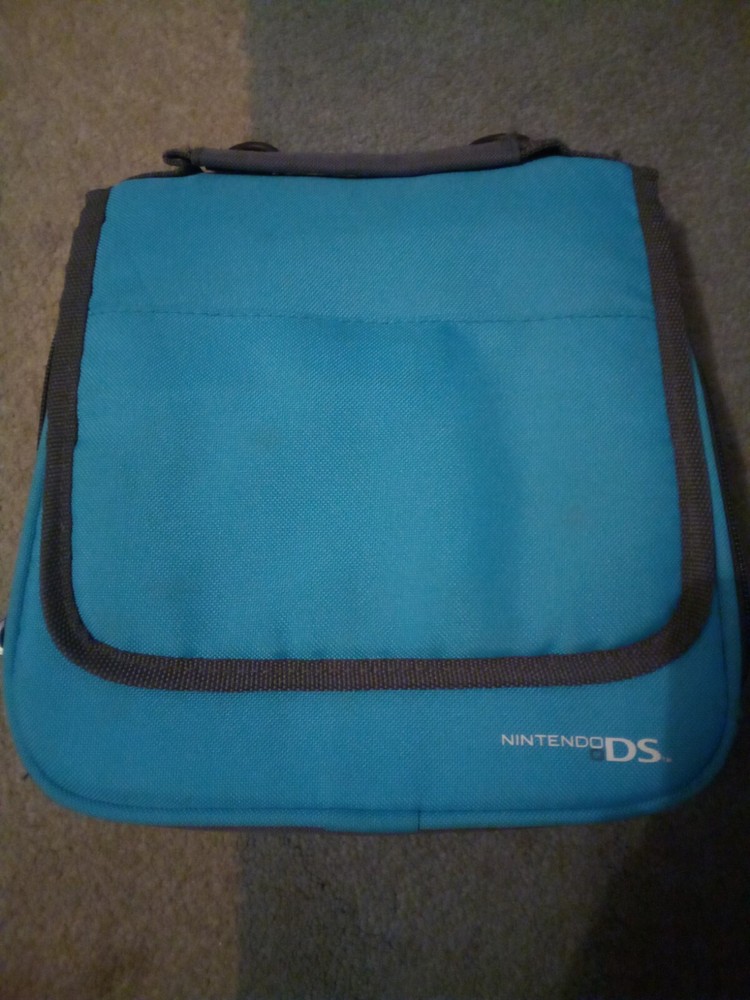Nintendo DS Blue Padded Carrying Case/Travel Bag~Official