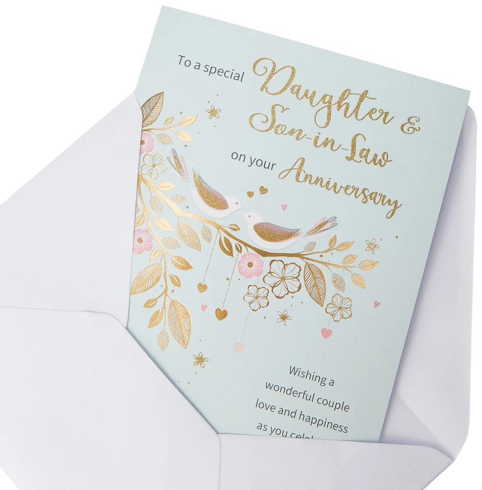 Regal Publishing Classic Annivesary Card To Lovely U & Dad - 9 X 6 - View #2