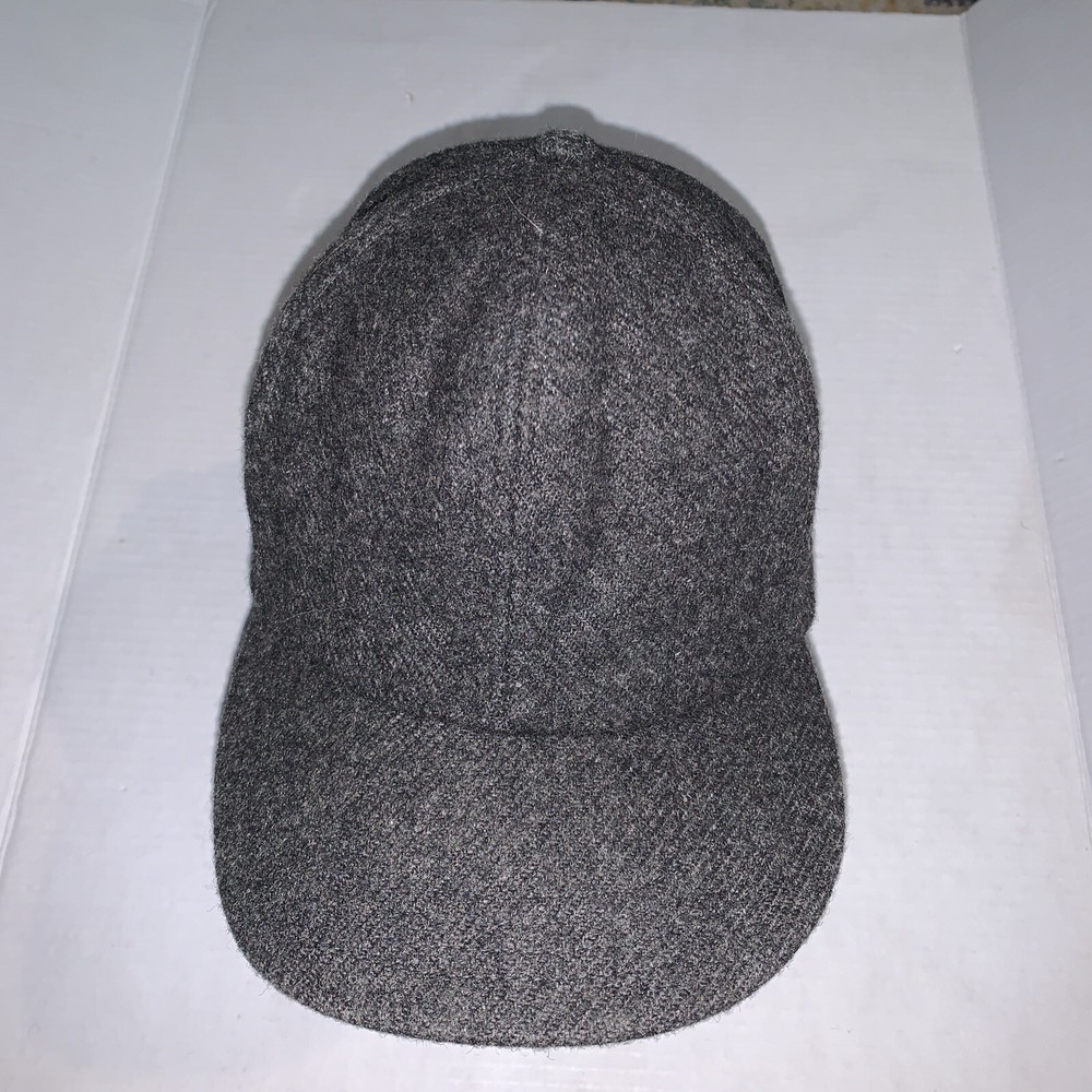 Vintage Wool Baseball Cap with Foldable Ear and Neck Cover in Small Size