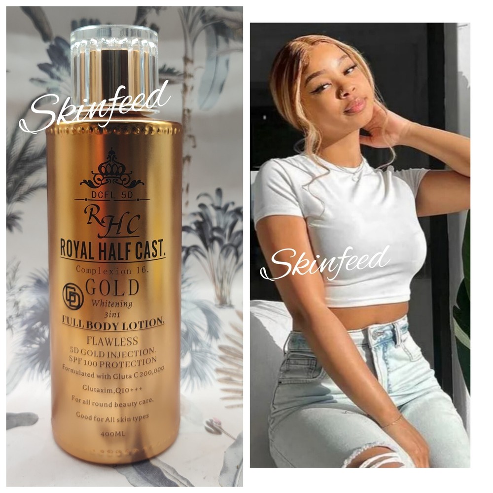 Royal H-C Gold 3-in-1 Whitening Body Lotion SPF50 400ml