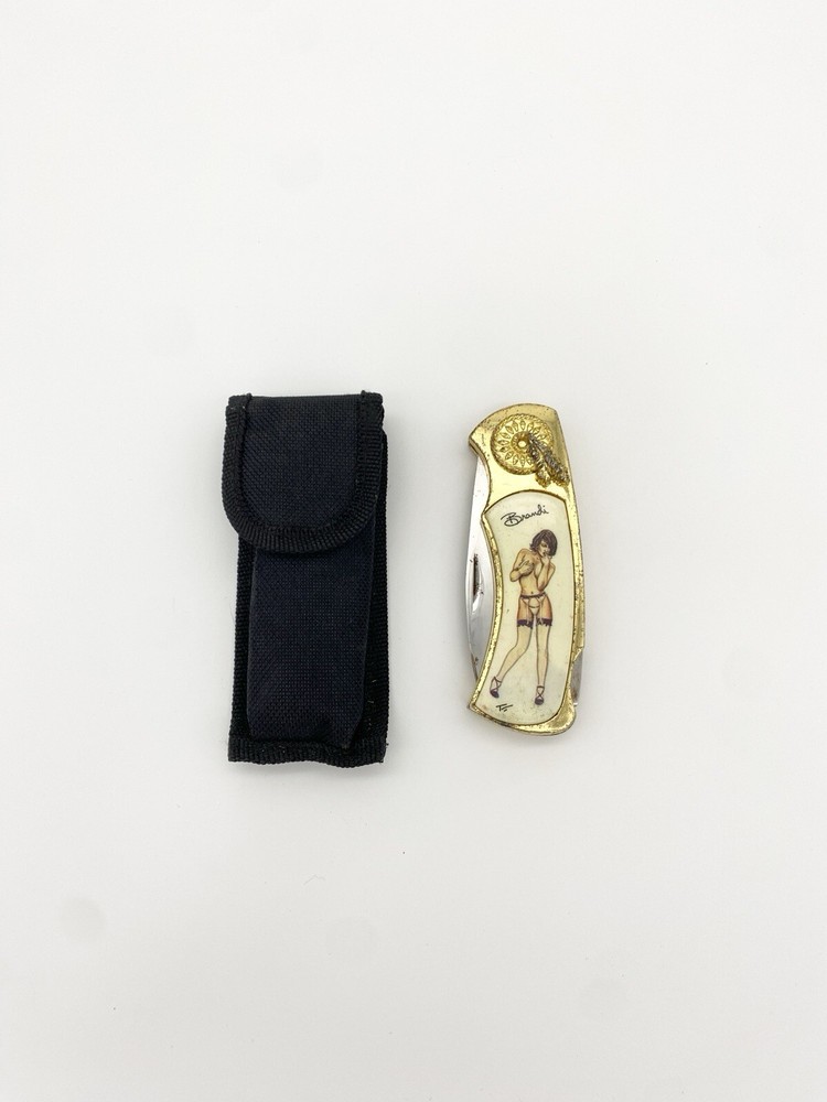 Brandi Collector Pocket Knife with Case