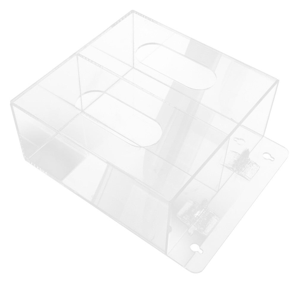Room Accessories Wipes Glove Storage Box Soap Dispensers Black