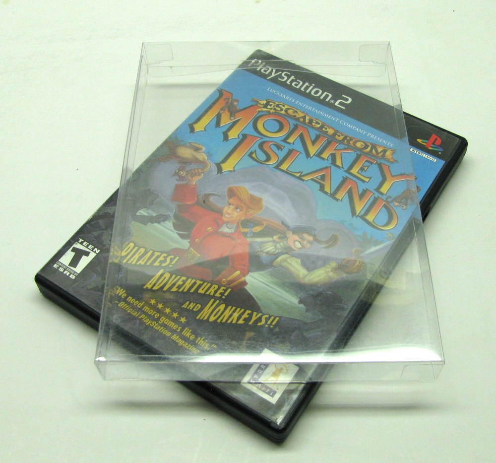 15X SONY PLAYSTATION PS2 CIB GAME - CLEAR PROTECTIVE BOX PROTECTORS SLEEVE CASE