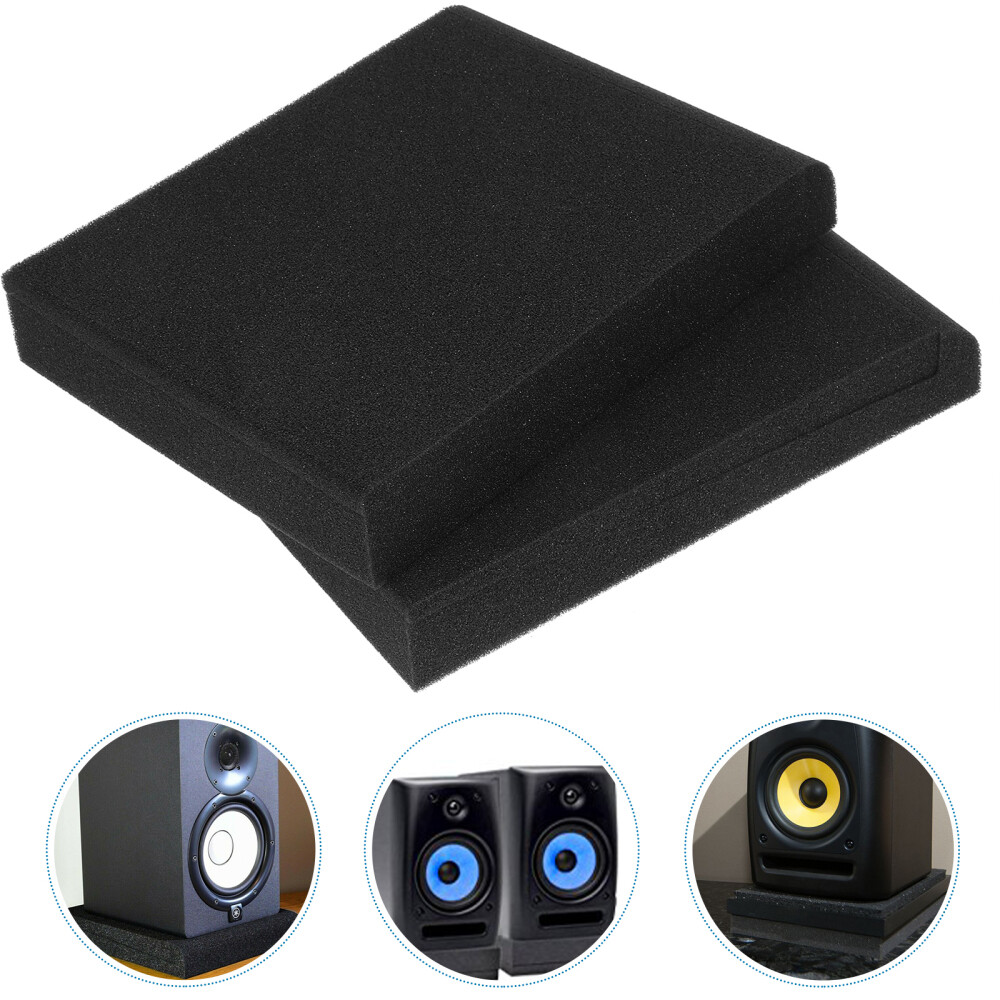 2 Pcs Sponge Aquarium Wall Cushion Speaker Pad Baby