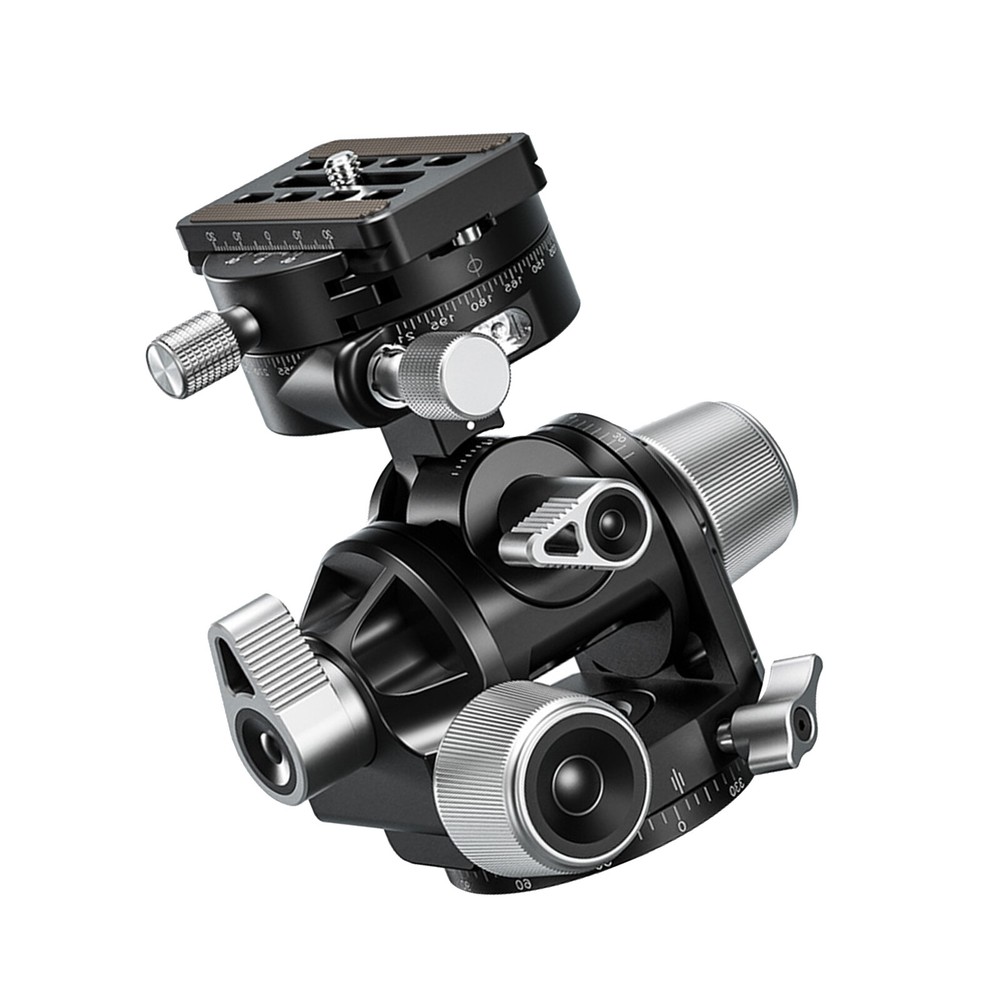 Leofoto G4PRO Geared Panorama Head with Plate Worldwide Shipping NEW