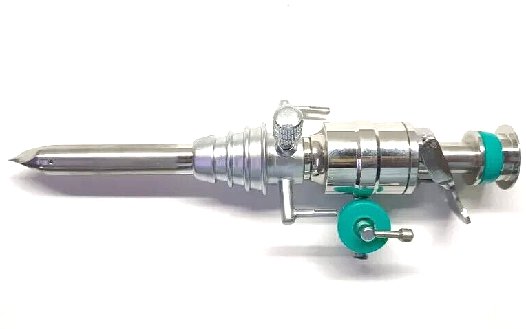 Laparoscopic Safety Trocar with Multifunction Valve Instrument Set 15mm 120mm