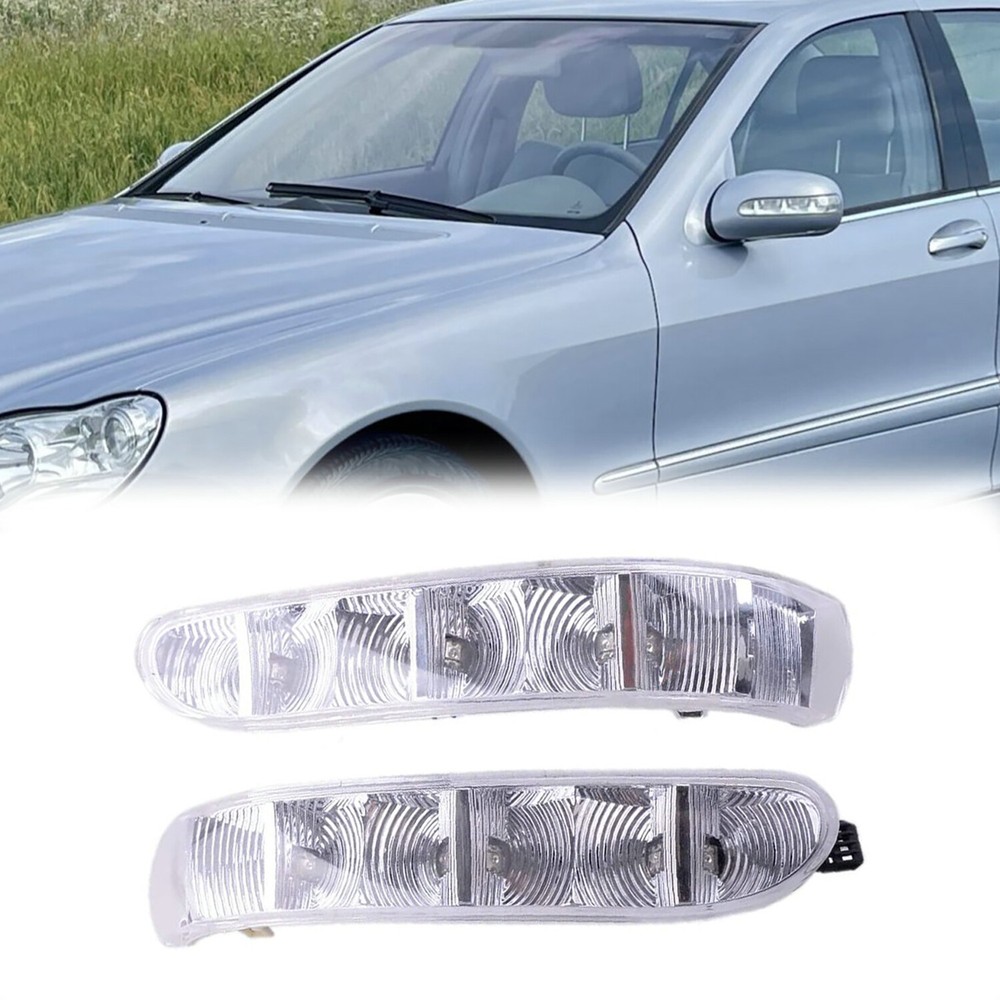 For Mercedes-Benz S Class S350 2x Door Side Mirror Turn Signal Light 2208200521