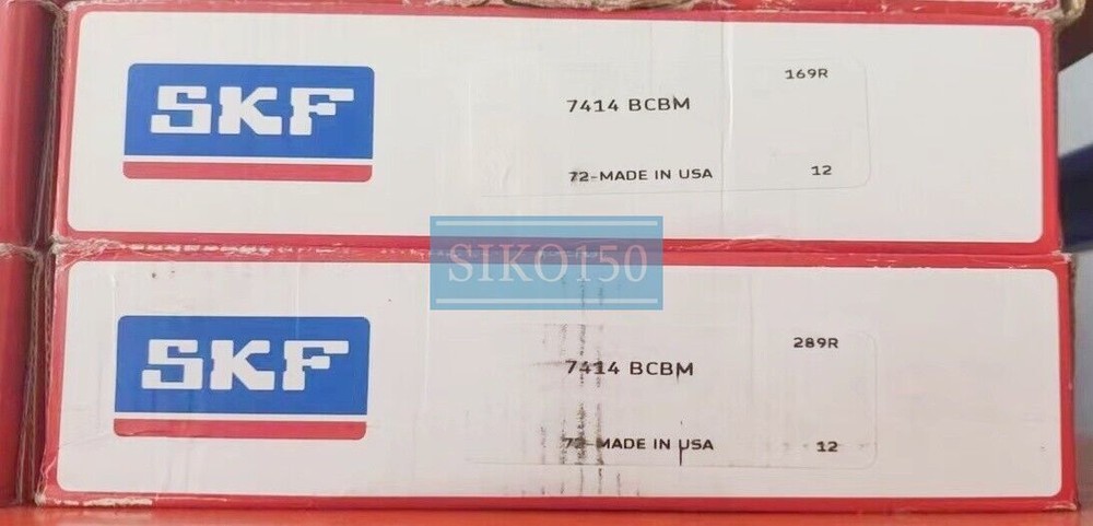 1PC SKF 7414 BCBM single row angular contact ball bearing #SK