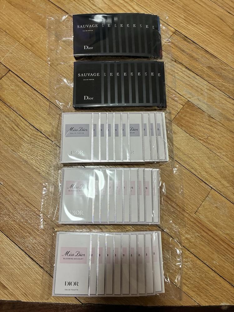 Fragrance Sample Lot Dior Sauvage Edp Miss Dior Edp Blooming Bouquet