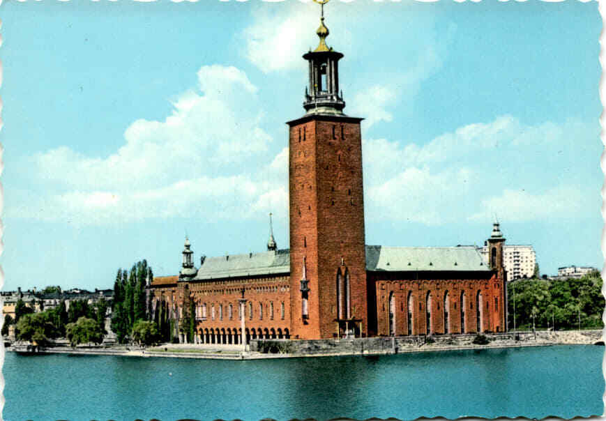 Stockholm, Stadshuset, AB GRAFISK KONST Postcard