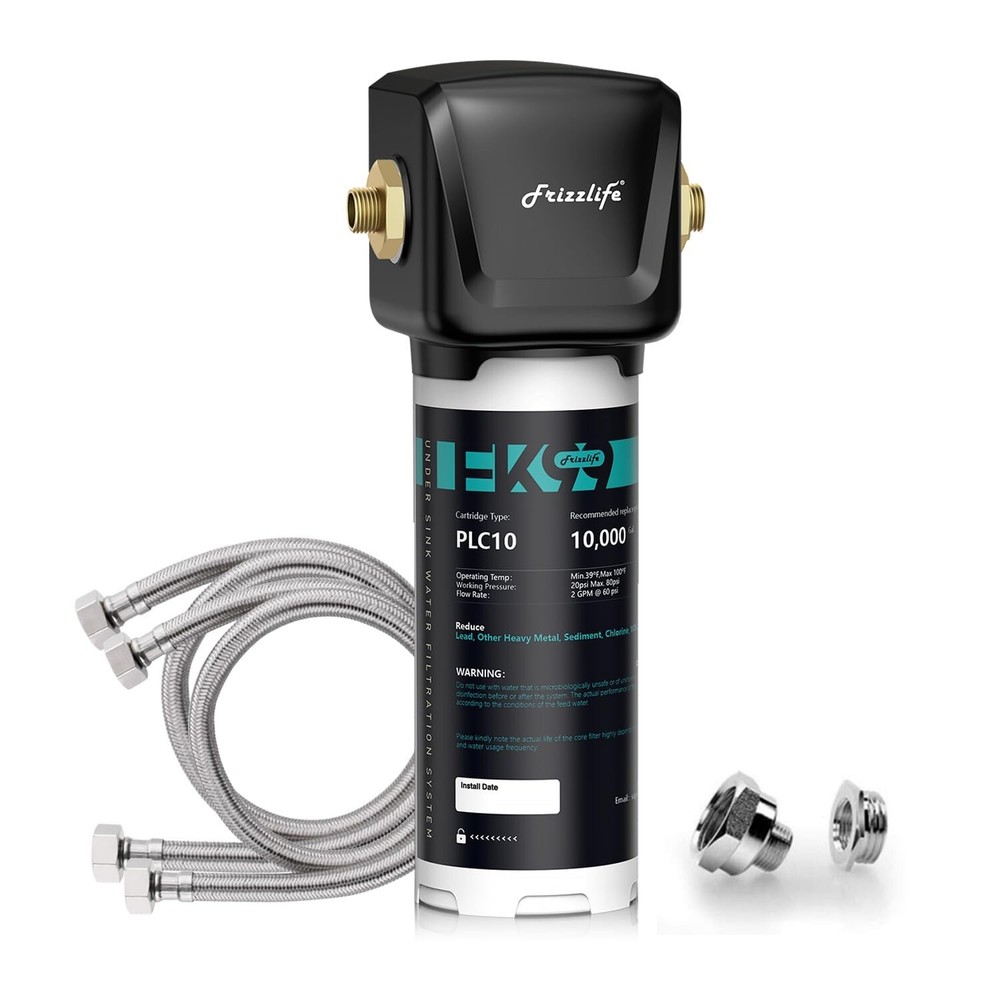 Eco-Friendly Under Sink Water Filtration System - 10,000 Gallon Capacity