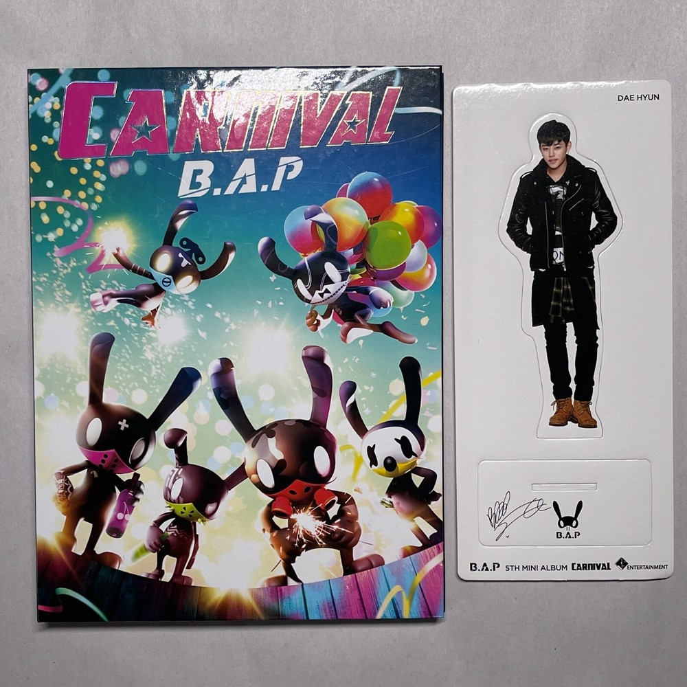 K-POP B.A.P BAP 5th Album [CARNIVAL] with Photocard US Shipping!
