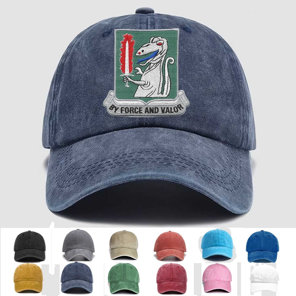 Custom Embroidered Hat 40th Armor - Cavalry Regiment, Veteran Cap, Trucker Hat