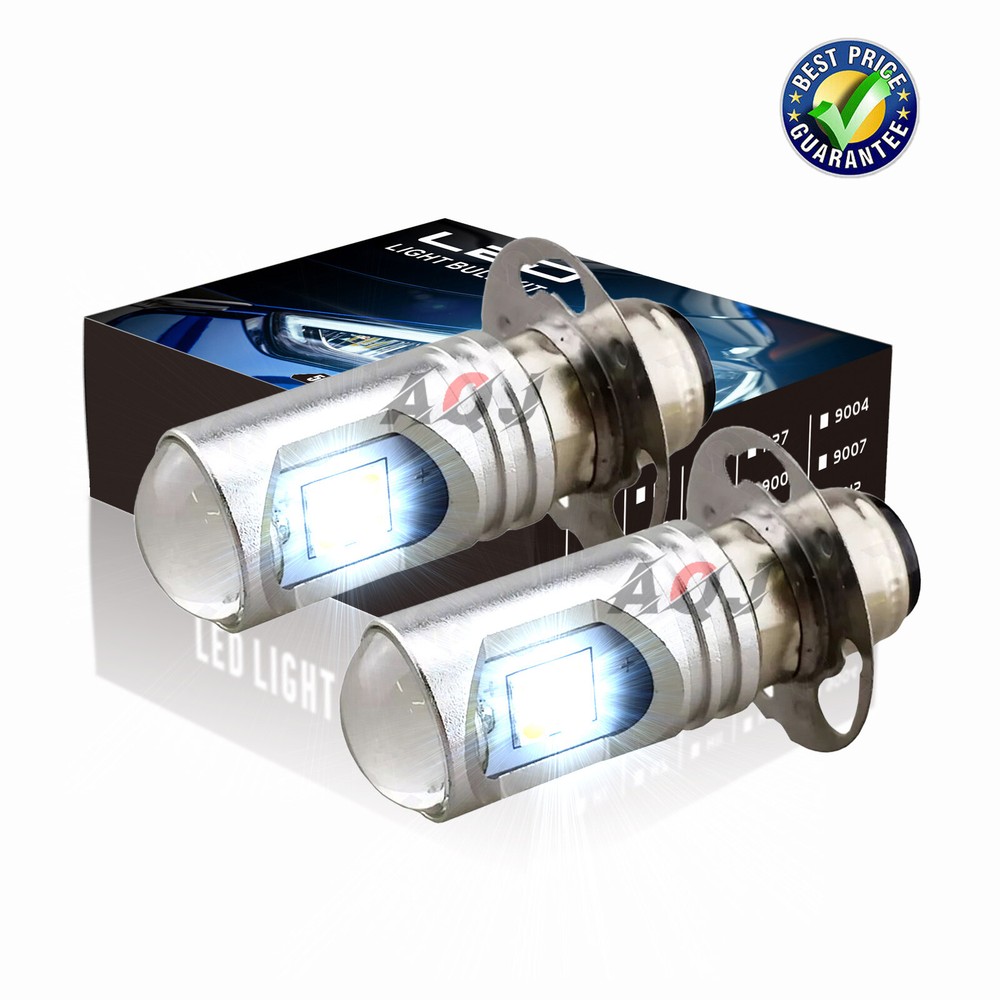 2 ULTRA BRIGHT Hi/Lo LED HEADLIGHT BULBS for KUBOTA M4000, M4050 M4050DT TRACTOR