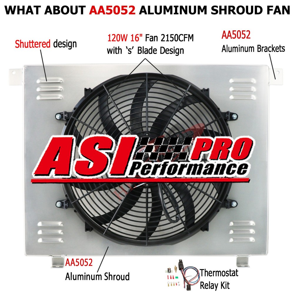 Aluminum Shroud Fan Relay For 06-12 GMC Canyon 09-12 Chevy Colorado 06-10 Hummer