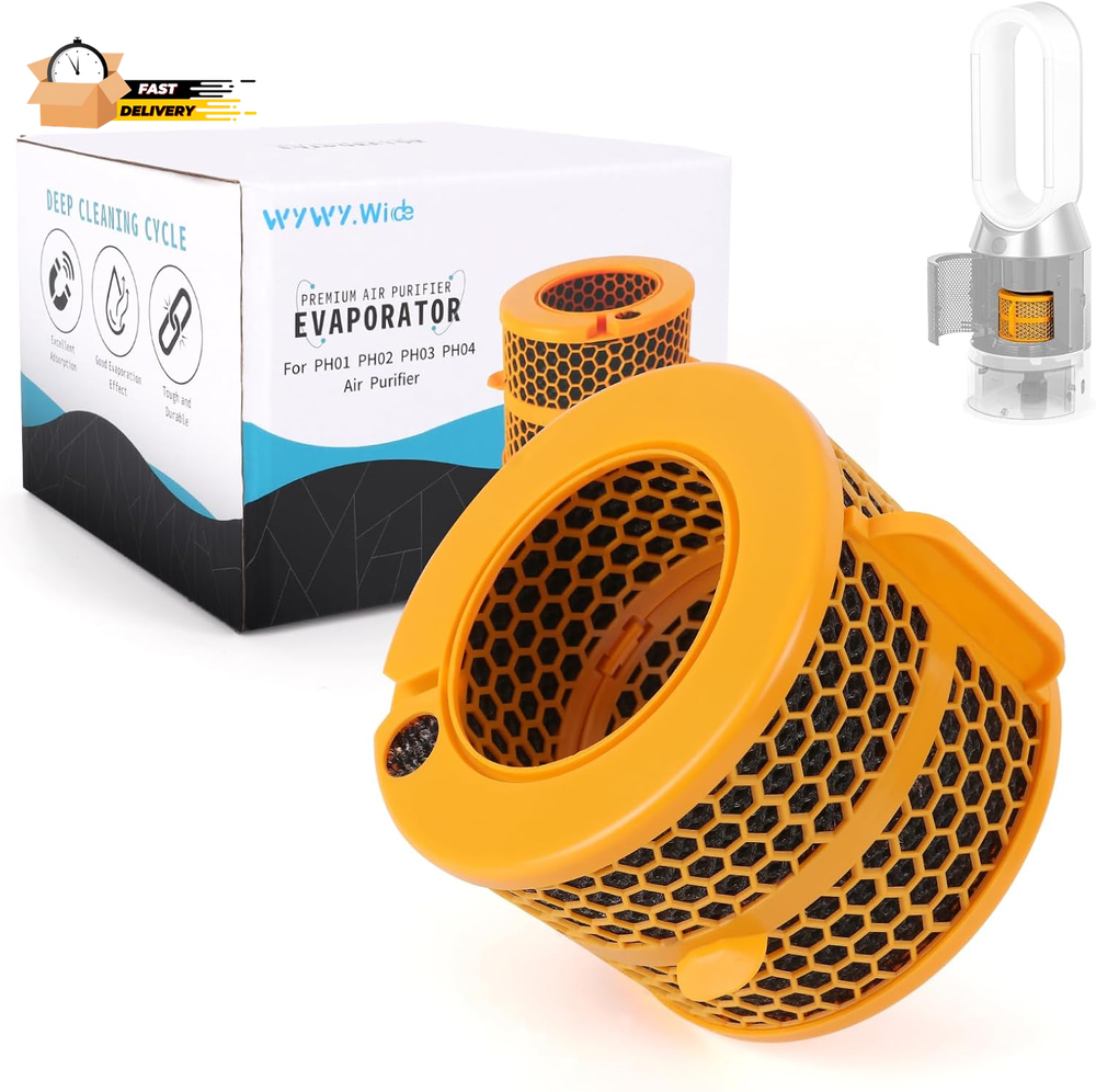 Air Purifier Carbon Fiber Evaporator Filter Replacement for Dyson PH0