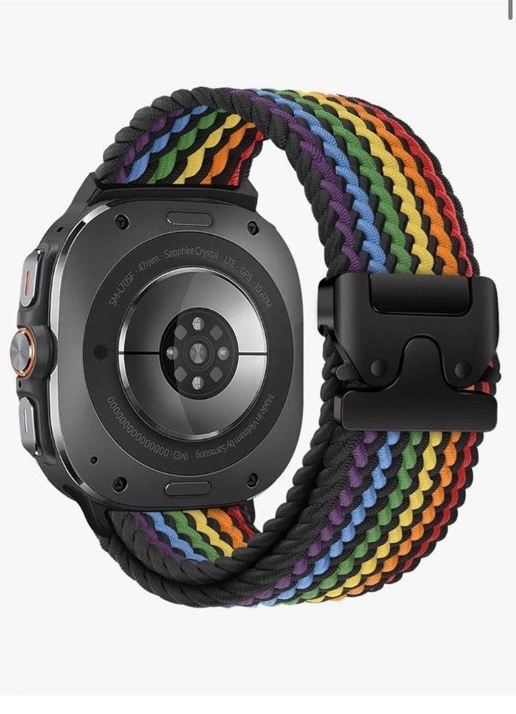 Samsung Galaxy Watch Rainbow Sport Band – Vibrant & Durable