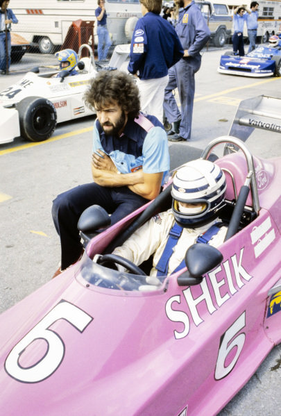 Riccardo Patrese Fred Opert Racing Chevron B39 Motor Racing 1978 Old Photo 8
