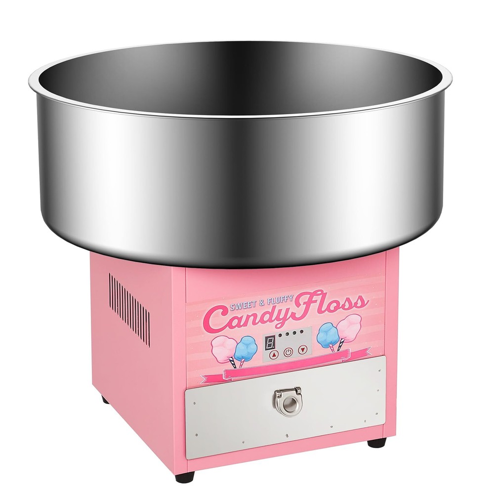 Máquina eléctrica de algodón de caramelo para niños comercial fabricante de algodón de caramelo con 20...