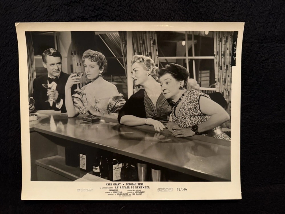 RARE MOVIE Still 1957 “An Affair To Remember”  With Carry Grant And Deborah Kerr