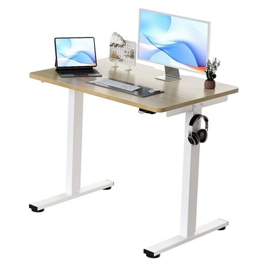 Small Electric Standing Desk, 36
