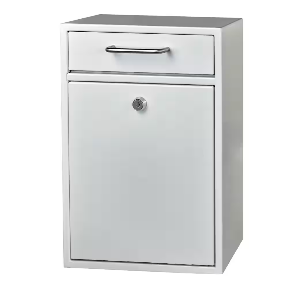 Olympus Locking Wall-Mount Drop Box Mailbox with High Security Reinforced Patent