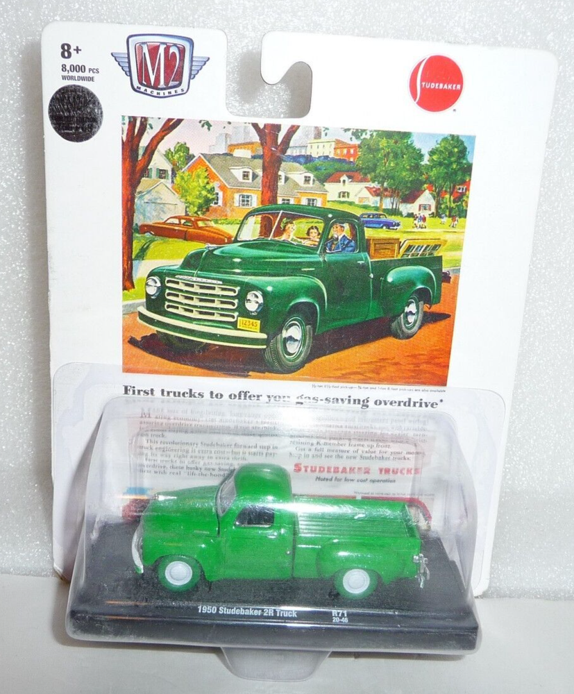 M2 Machines Chase 1/750 1950 Studebaker 2R Truck 1:64 Diecast