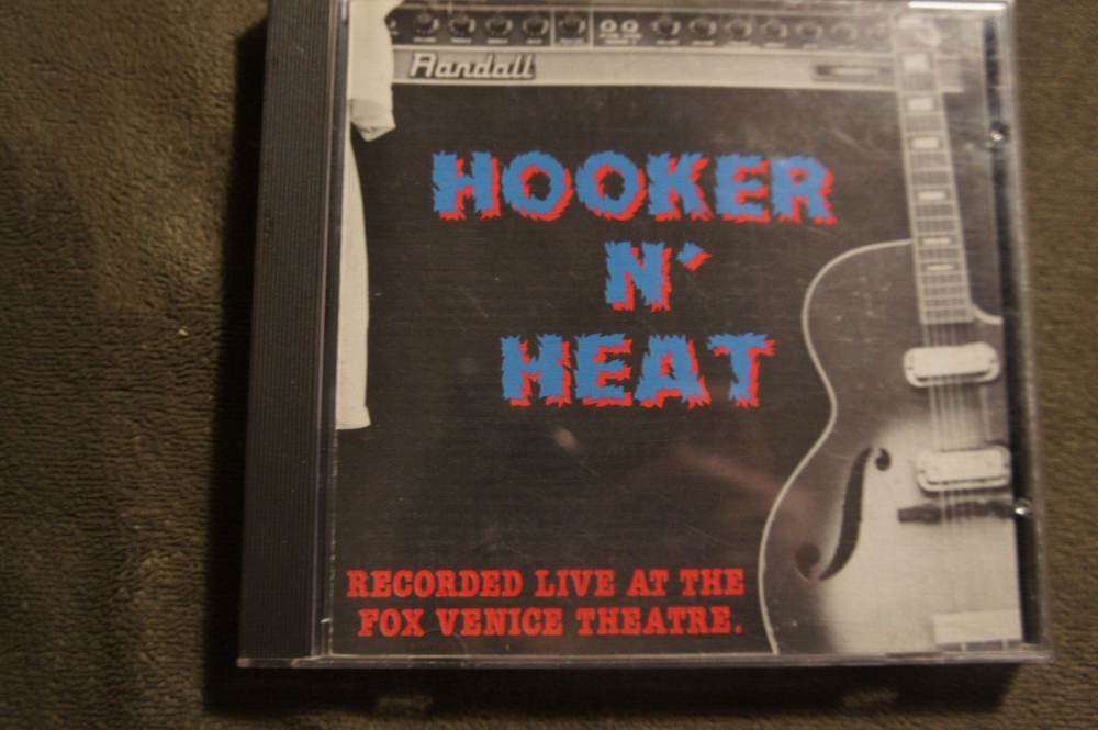 Hooker N Heat -Live Fox Venice Theater -CD -RHINO -Canned Heat -John Lee Hooker