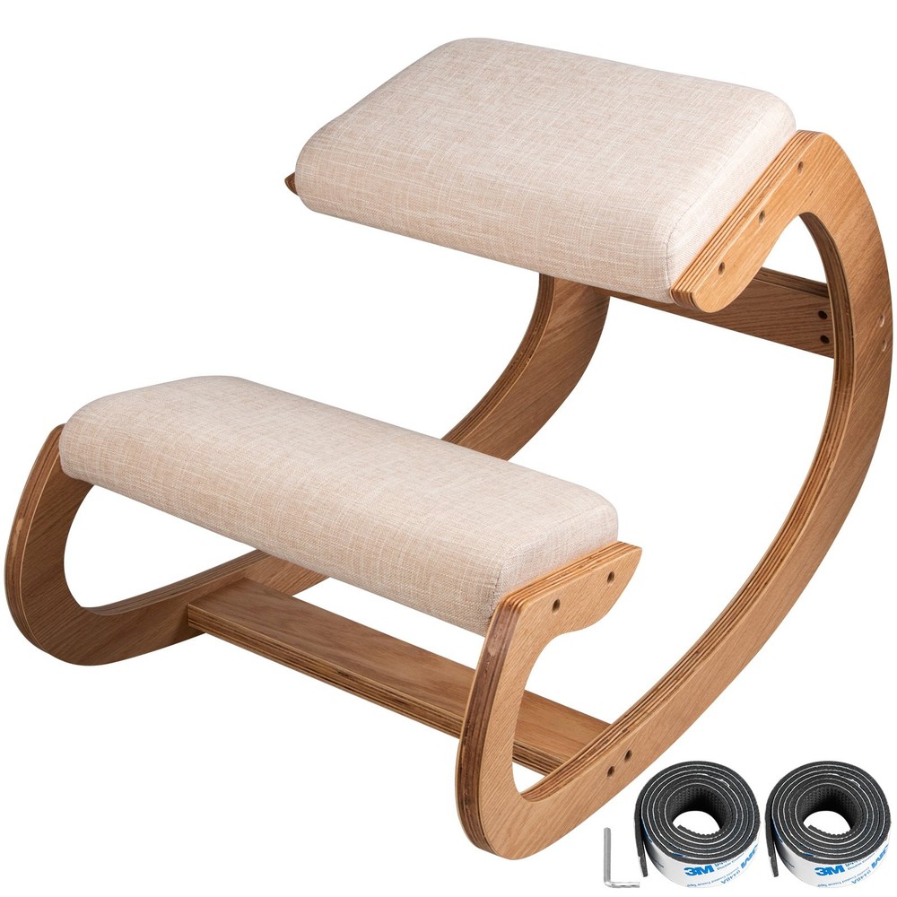 Ergonomic Kneeling Chair Heavy Duty Better Posture Kneeling Stool Office Chair H