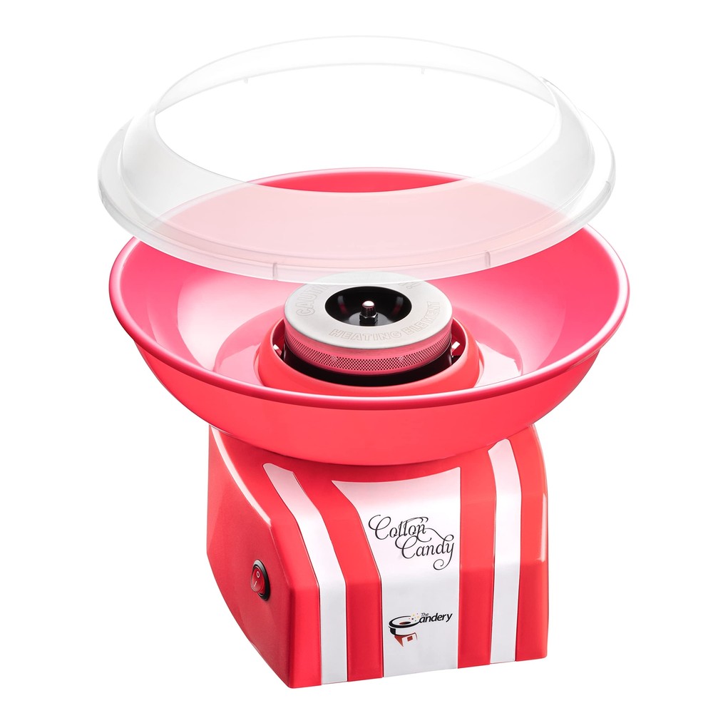 Cotton Candy Machine - Bright, Colorful Style- Makes Hard and Sugar Free Cand...