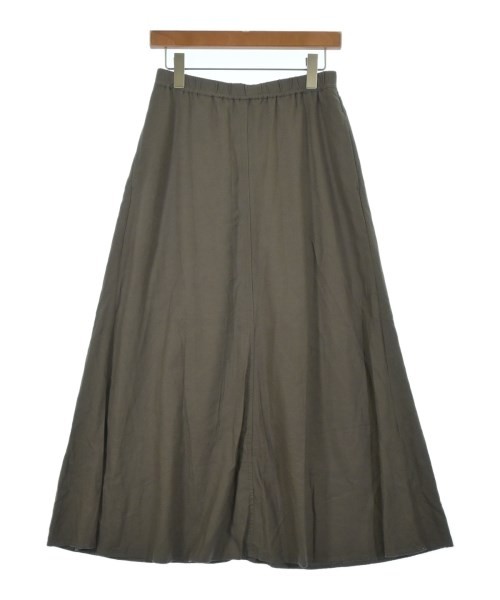 Relaxing Long Green Label Maxi Skirt in Gray Size F 2200587420071-image