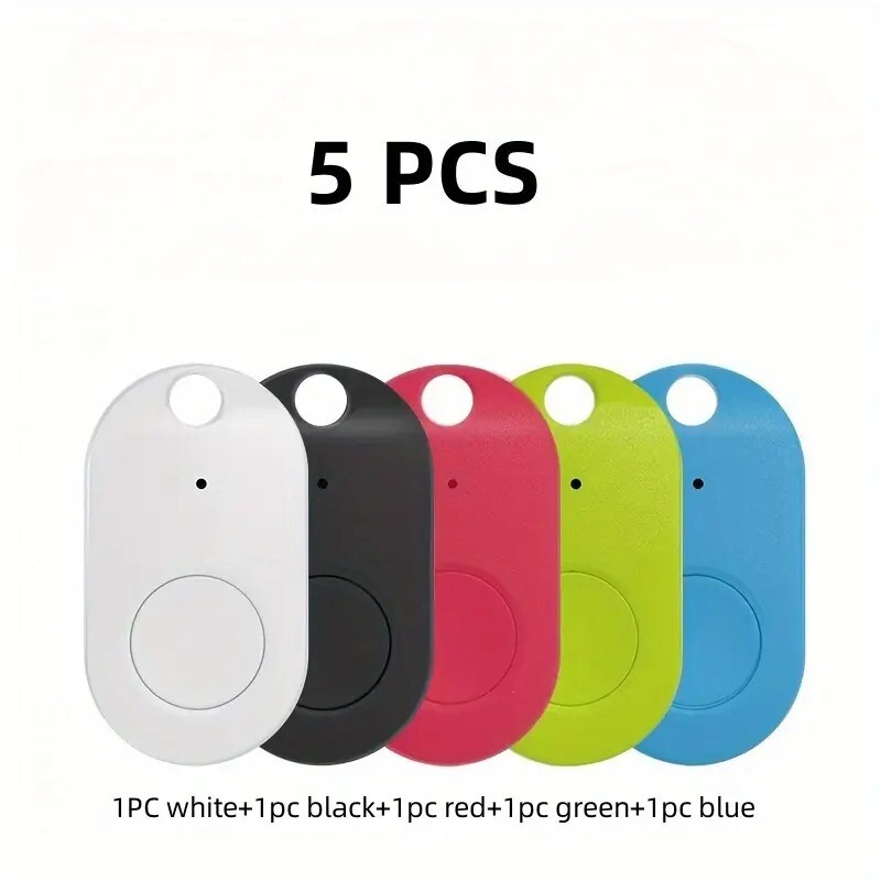 5PCS Smart GPS Tracker Wireless Bluetooth Anti-Lost Wallet Key Pet Finder