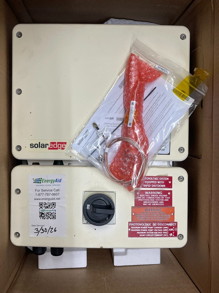 SolarEdge SE6000H-US000BNN4 HD-Wave Grid-Tie Solar Inverter – 6000W – 240V