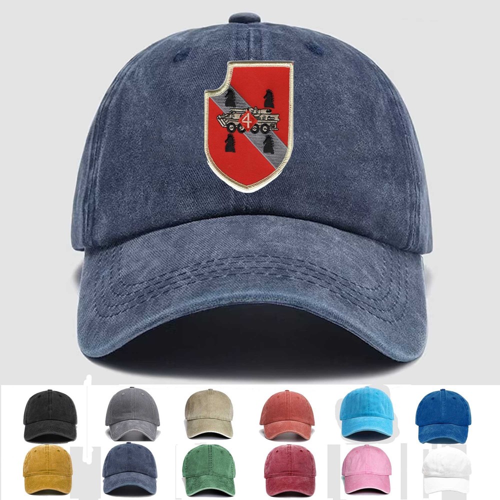 Custom Embroidered Hat 4th Light Armor Reconnaissance LAR, Veteran Cap,Gift Idea