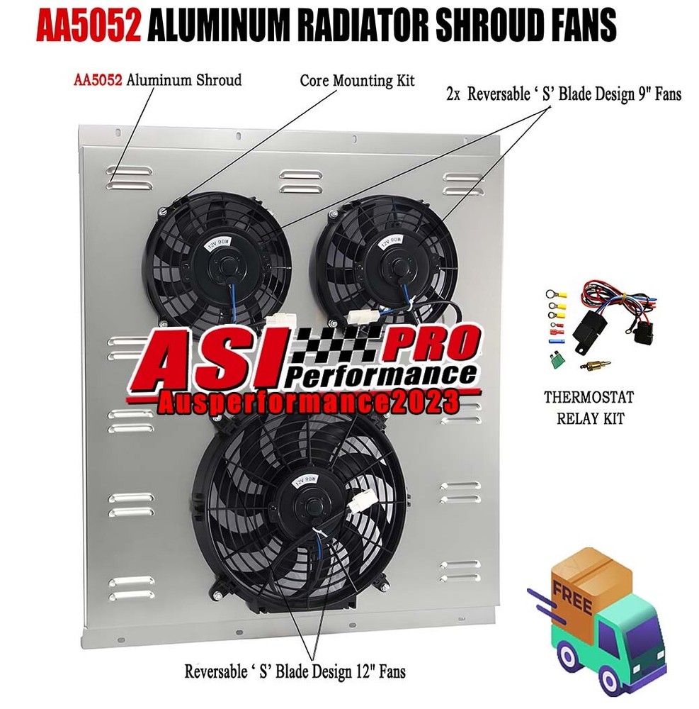 Aluminum Shroud Fan Relay Fits 1992-2001 AM General Hummer/ 2002-2004 Hummer H1